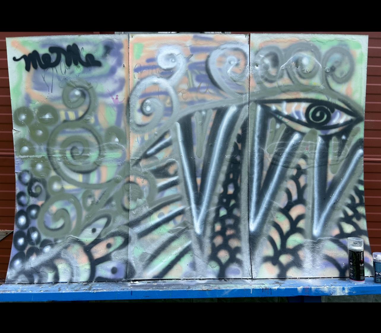 Zentagle Spray Paint - image 1 - student project