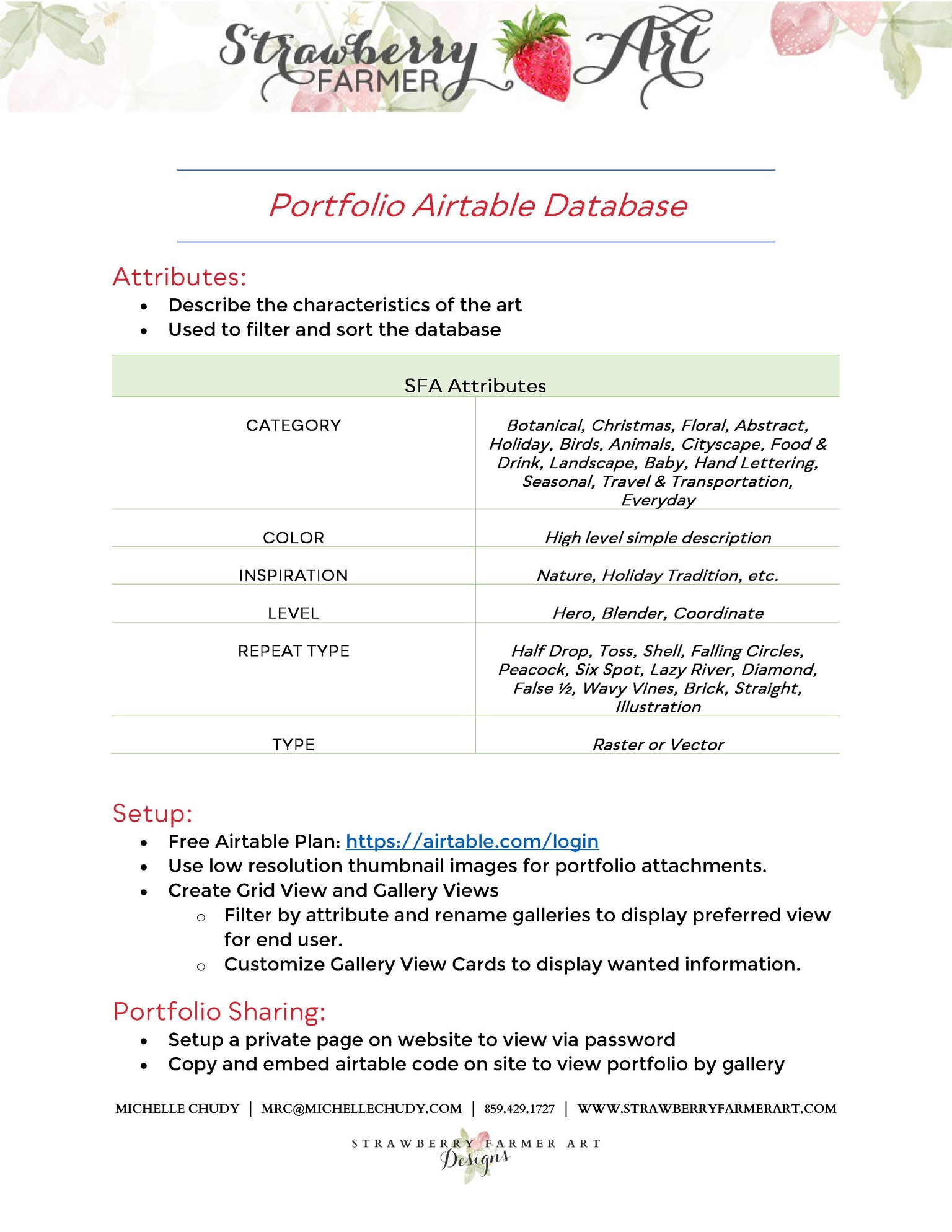 Art Biz File Organization System - image 5 - student project
