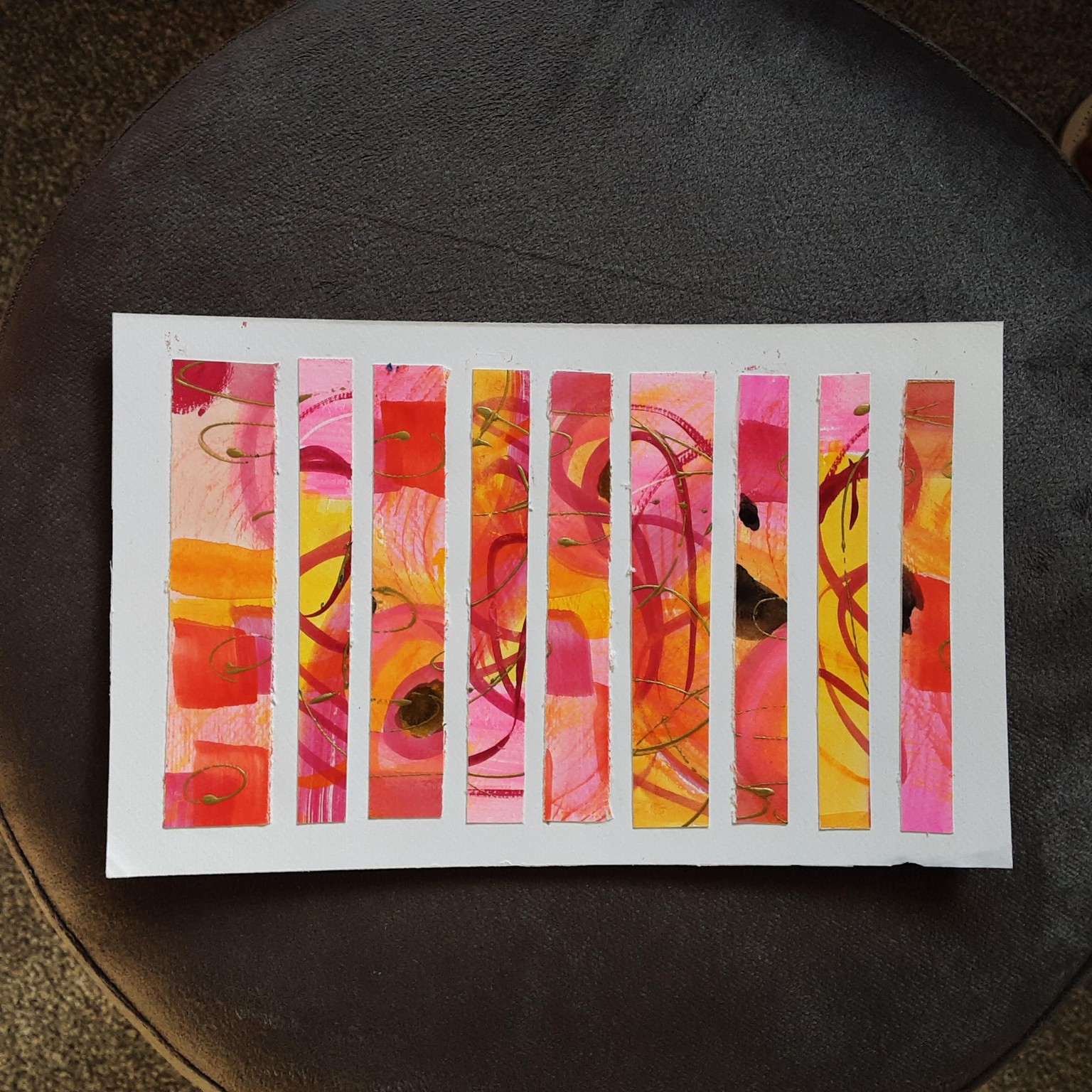 Intuitive Abstracts-watercolours - image 2 - student project