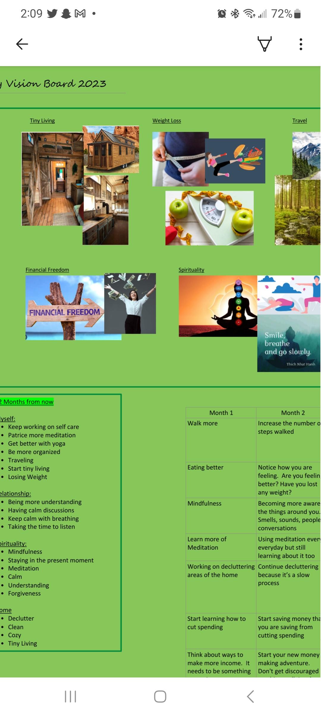 2023 Vision Board - image 1 - student project