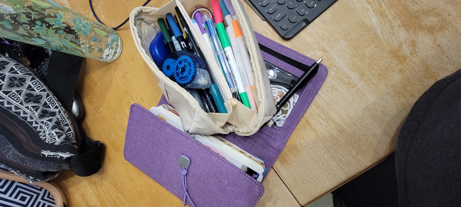 My supplies and journal page - image 3 - student project
