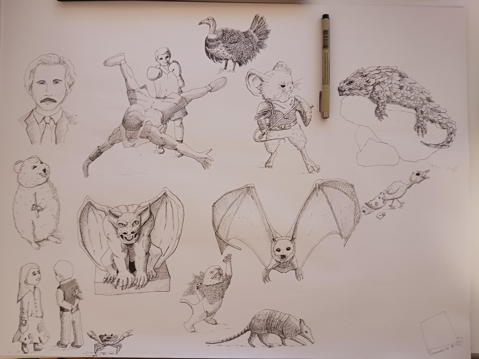2022 - Characters and a Big Sheet of Paper - image 2 - student project