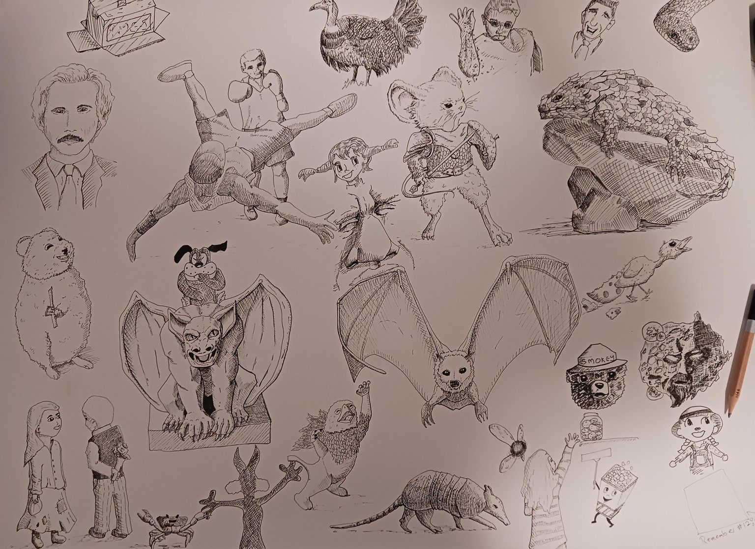 2022 - Characters and a Big Sheet of Paper - image 1 - student project