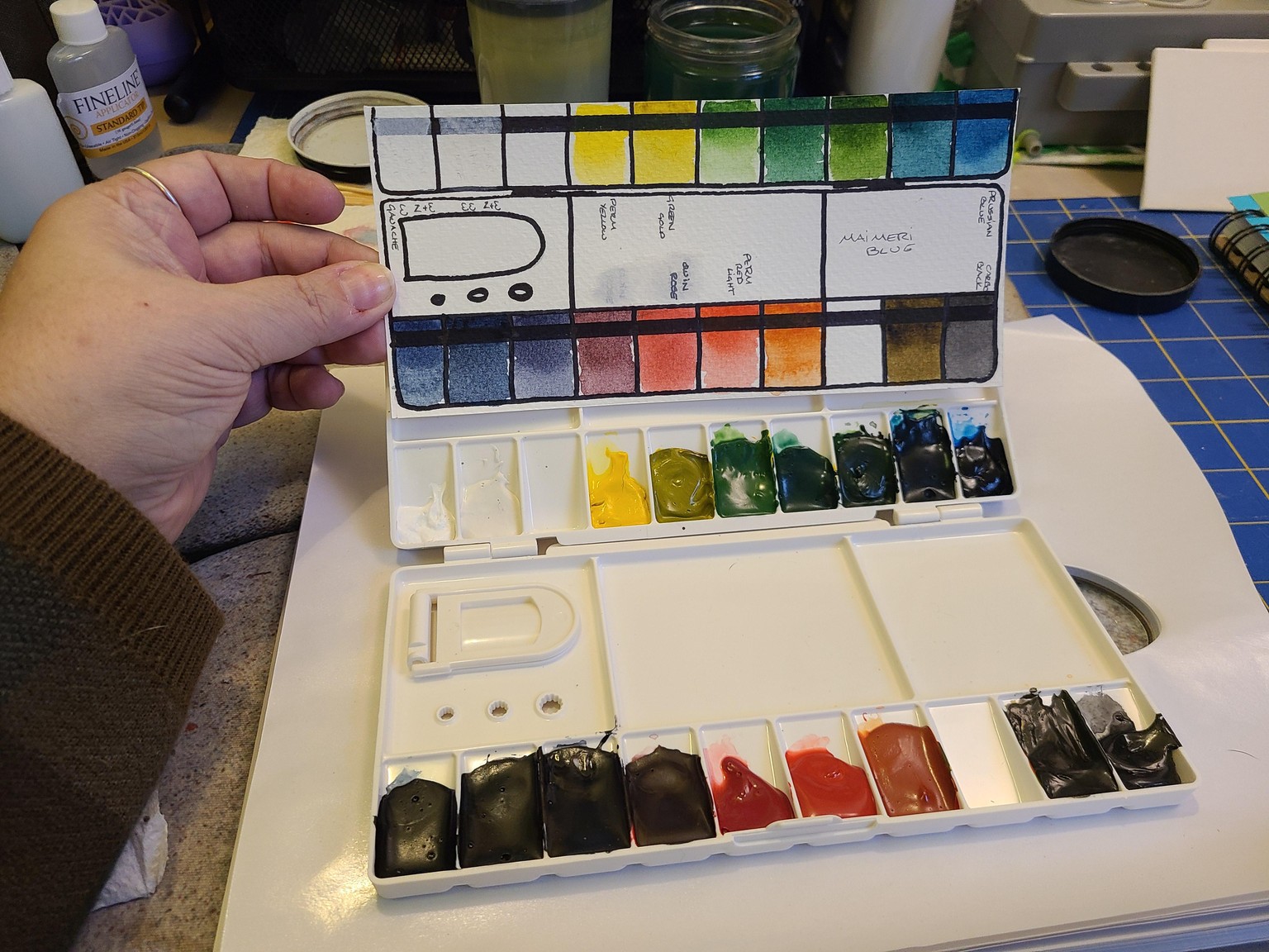 Love the swatch chart! - image 1 - student project