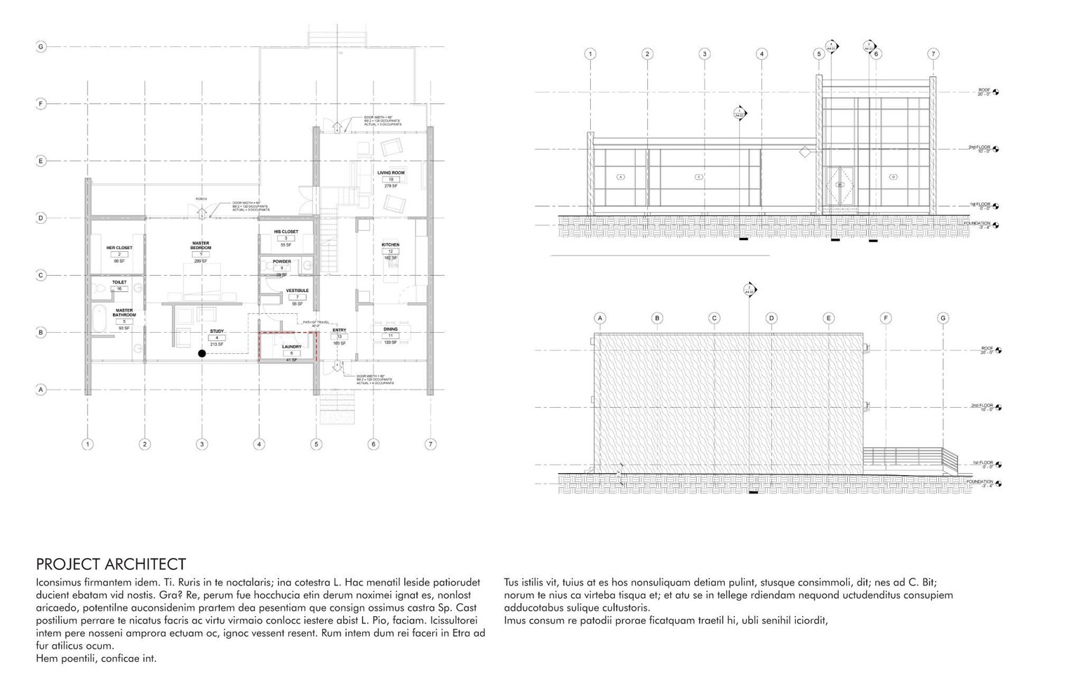 Sample Architecture Porfolio v1.0 - image 4 - student project