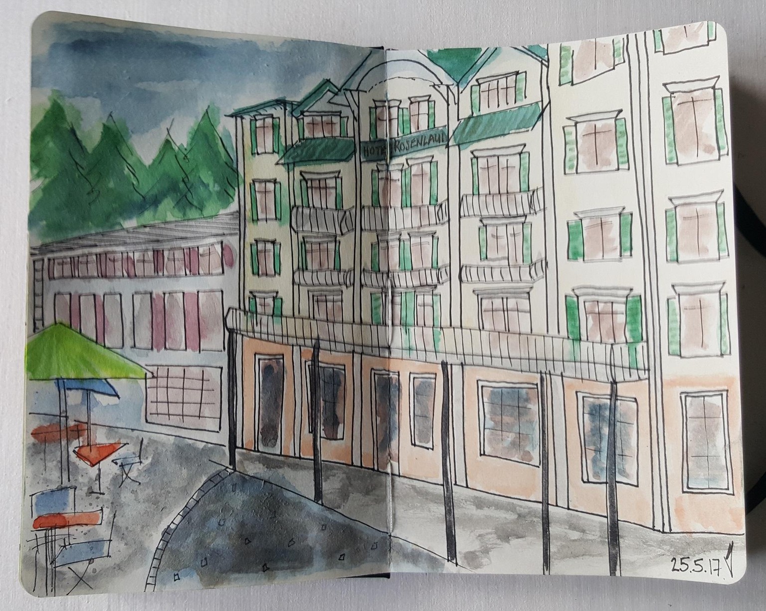 First ever Sketchbook Entry - image 2 - student project