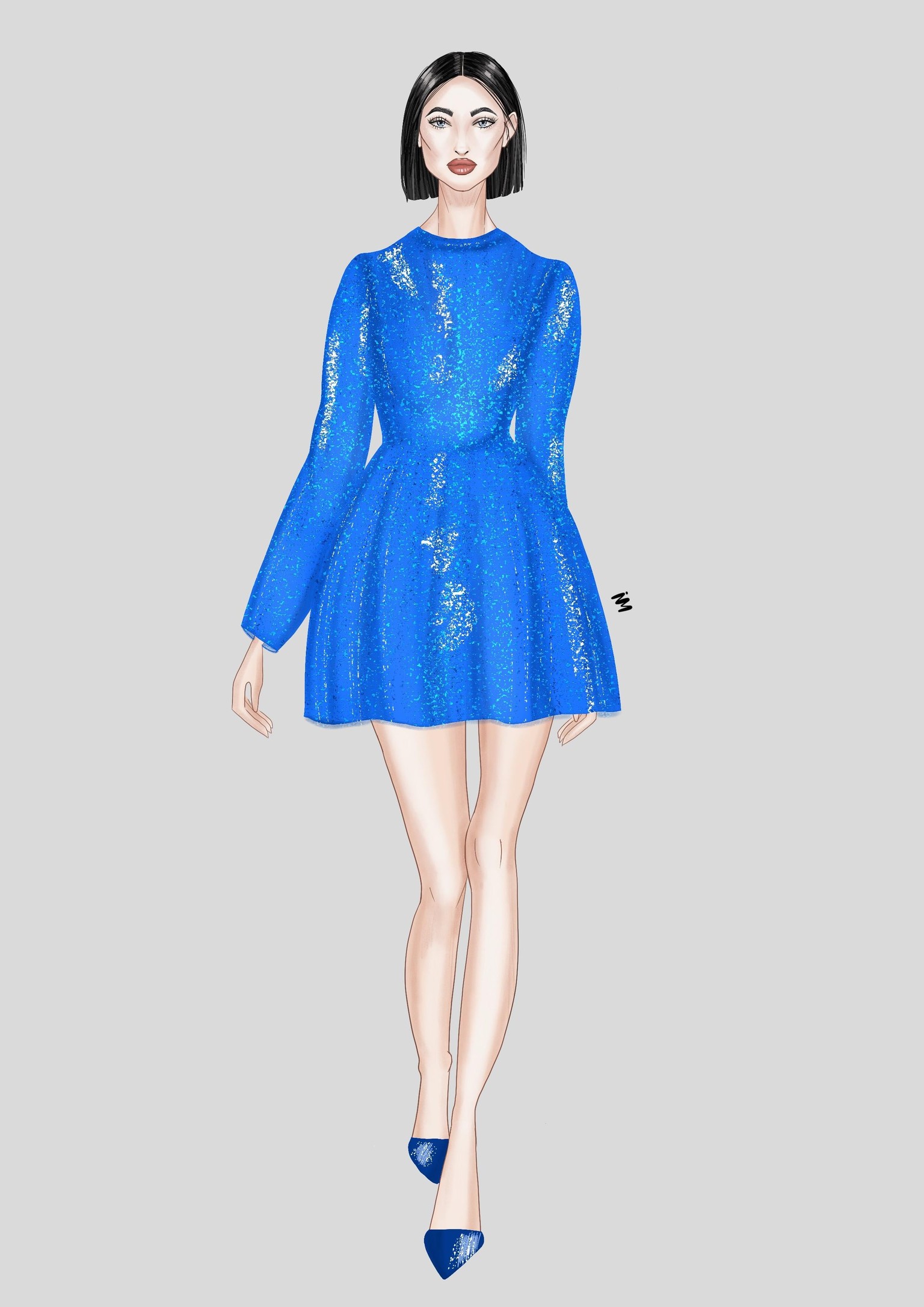 Fashion Illustration - image 1 - student project
