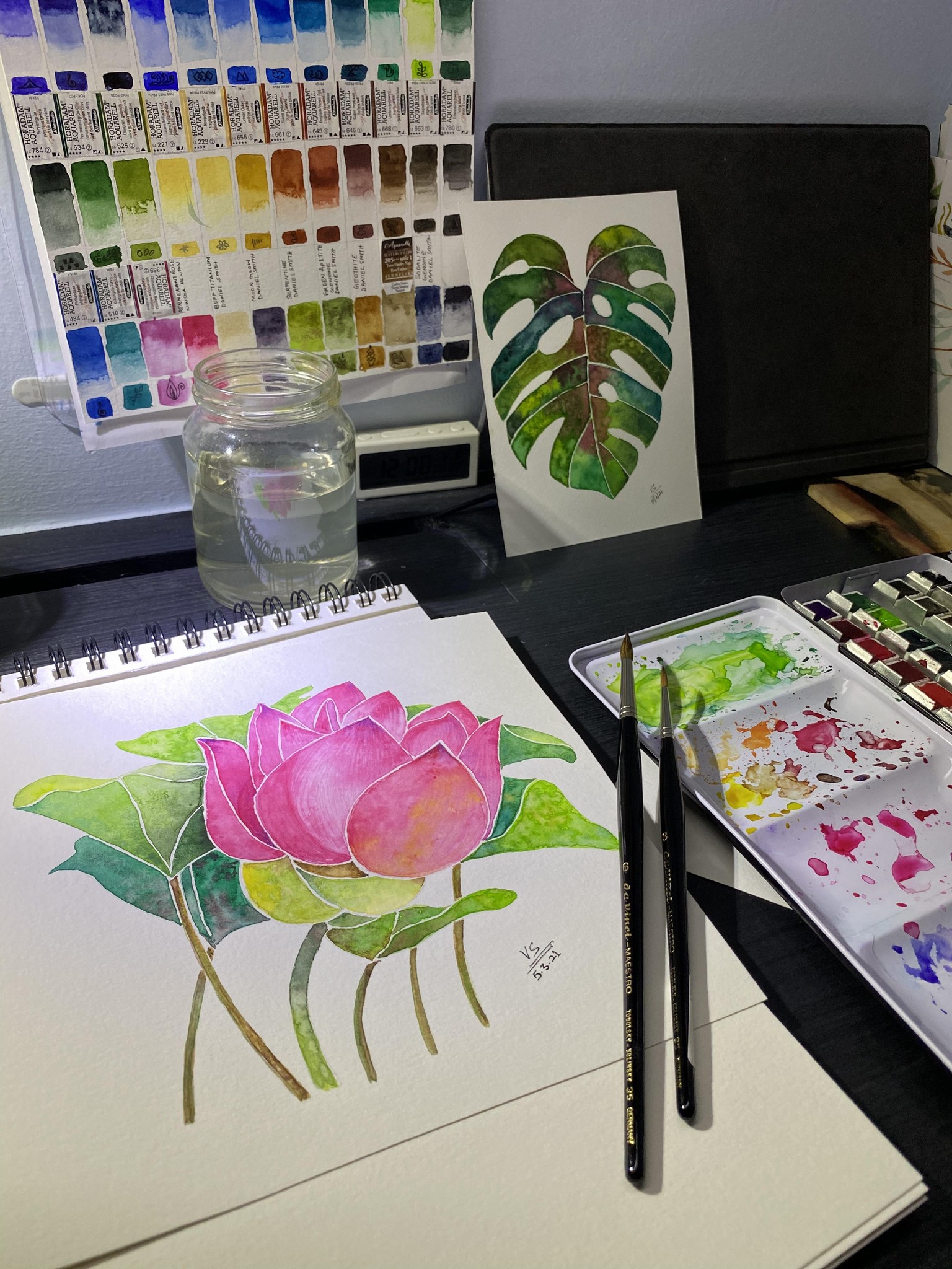 Watercolor Botanicals - image 5 - student project