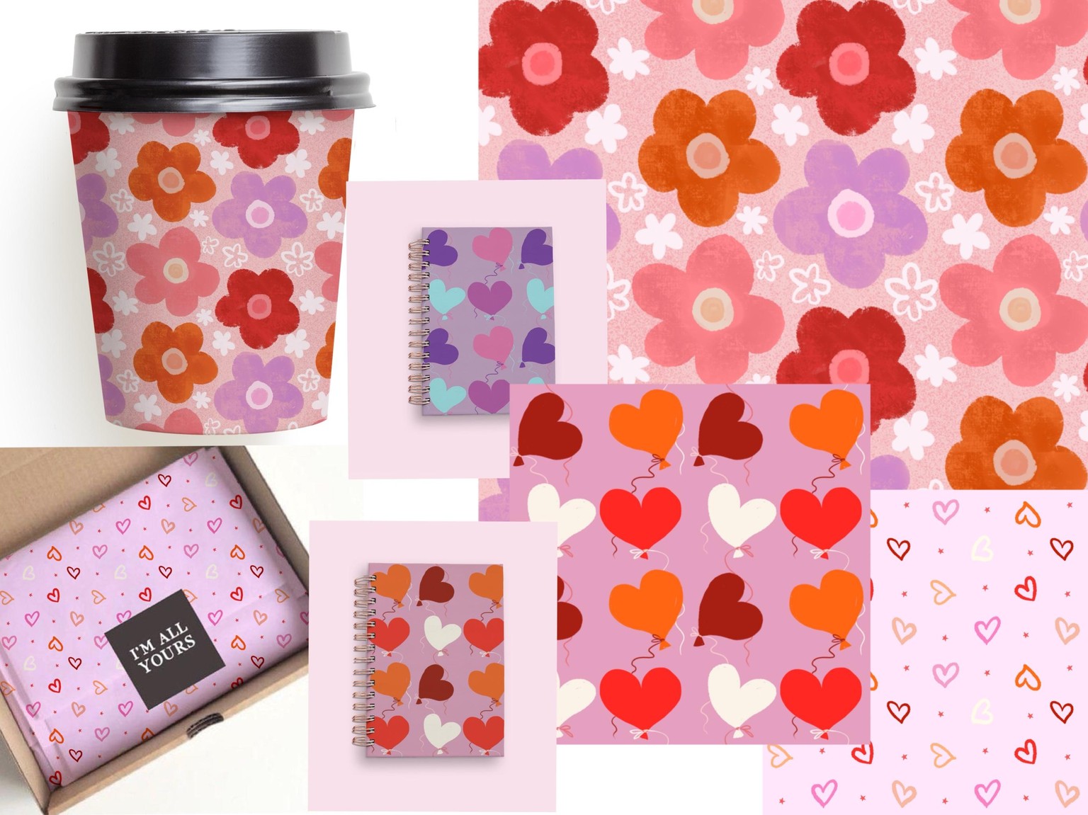 Mini Valentine’s pattern collection with Maja - image 2 - student project