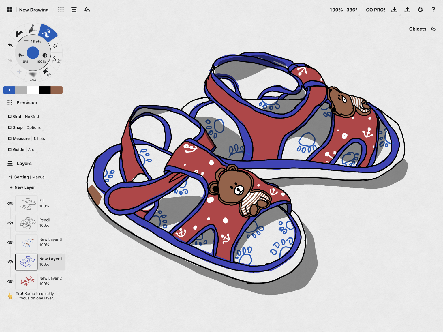 Sketching in Concepts App - image 1 - student project