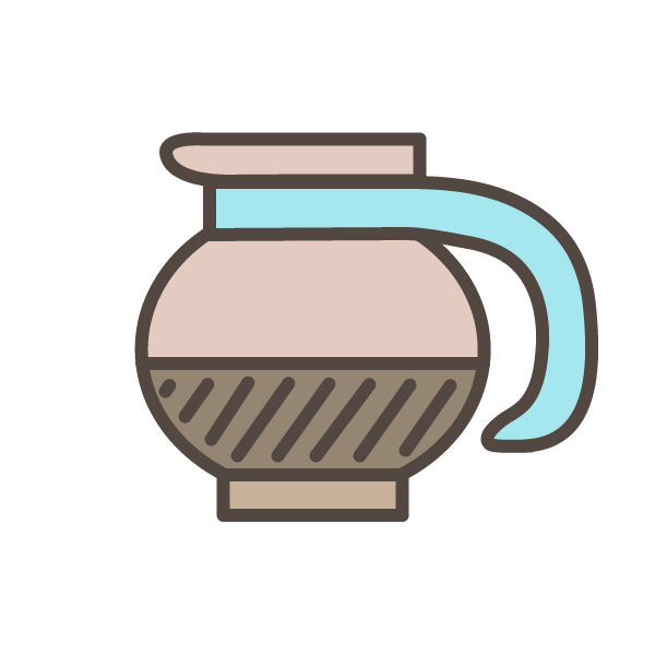 Coffee Set icons in Ai with Anne - image 6 - student project