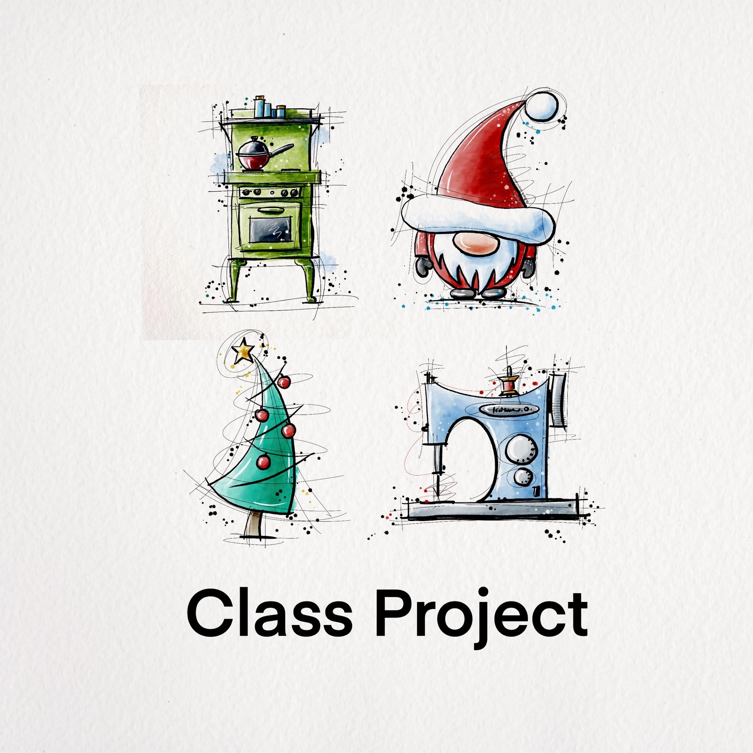Fun Doodle Sketches with BB - image 1 - student project