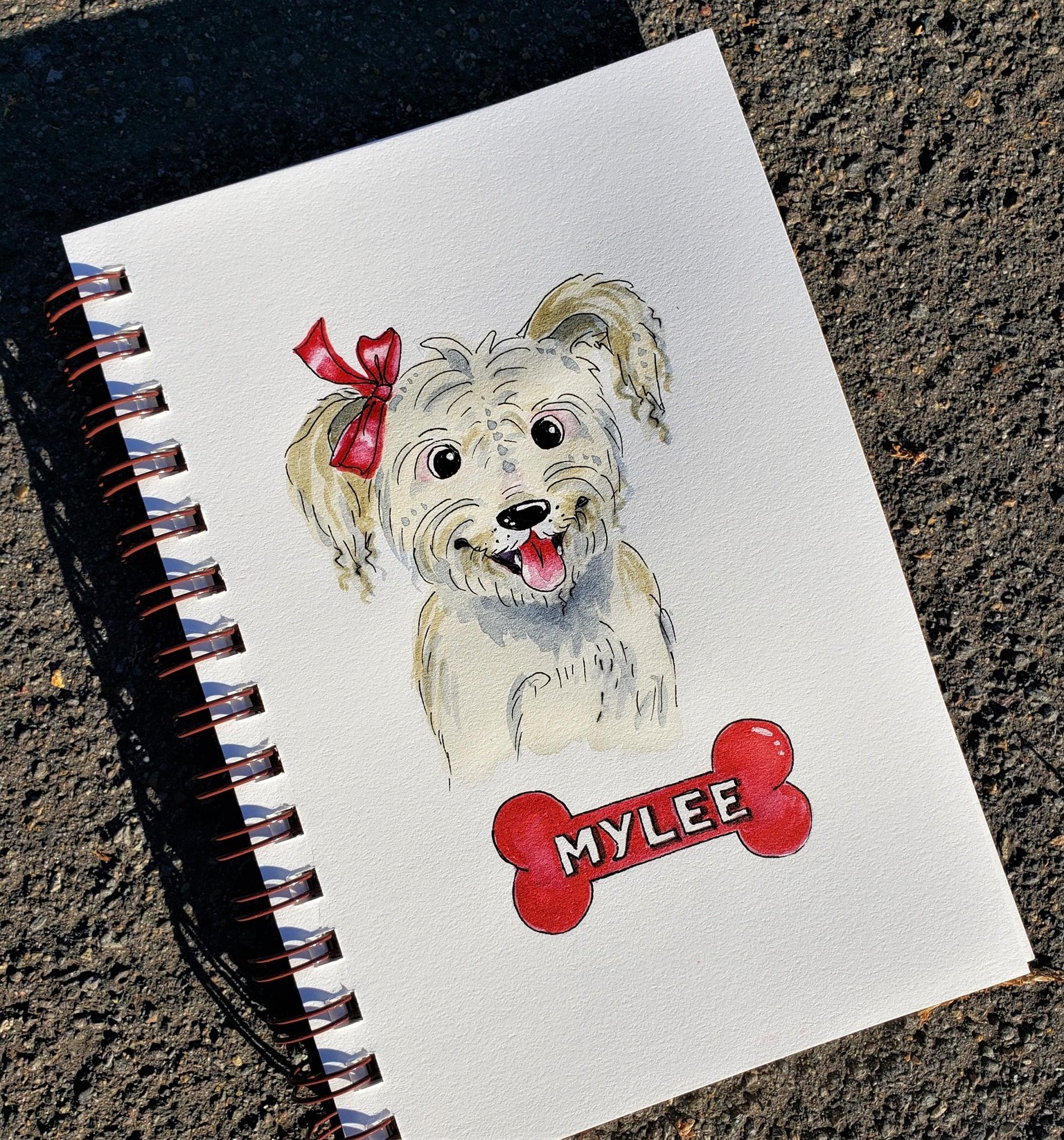 Cartoon Dog Pet Portrait - image 8 - student project