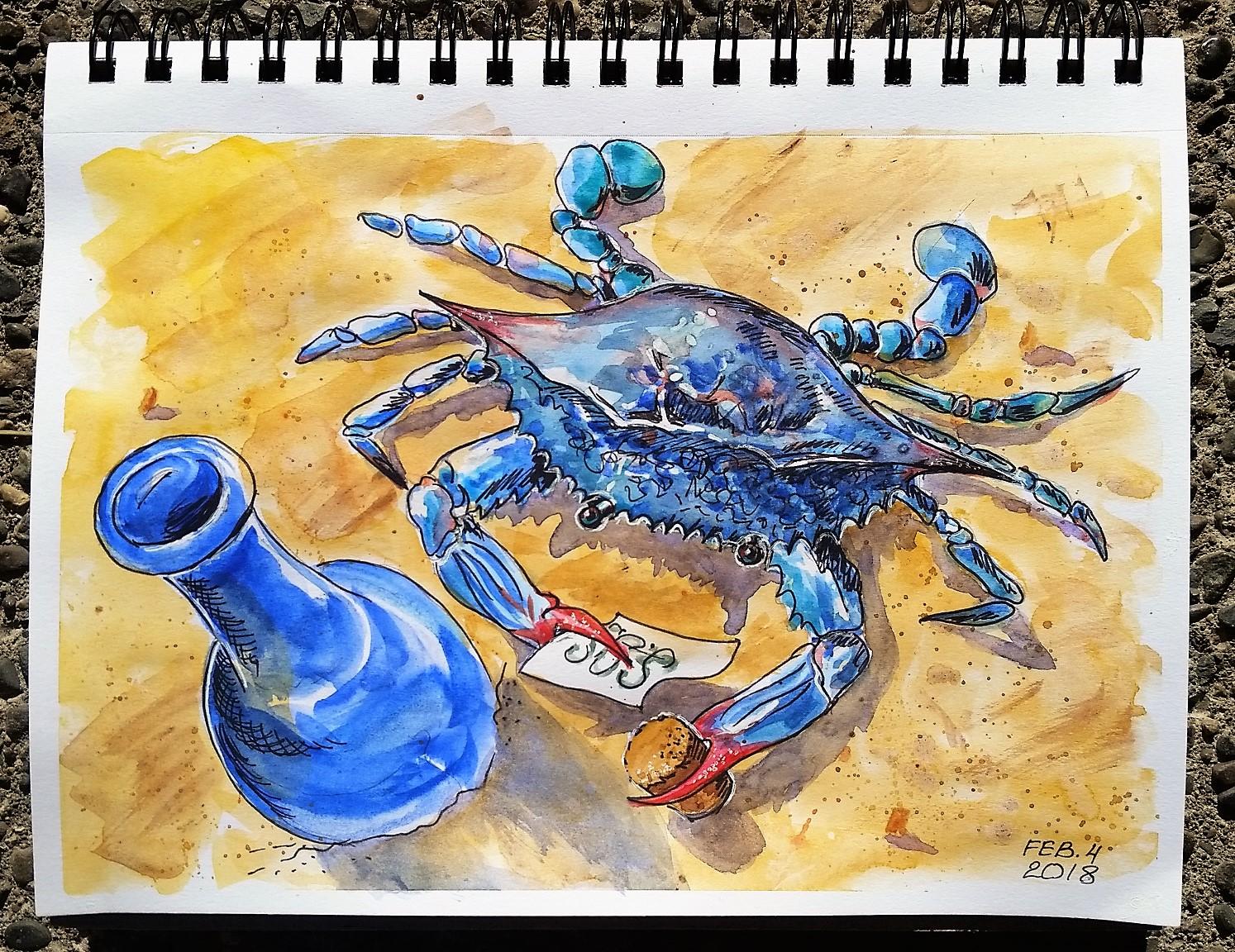 Blue Crab - image 1 - student project