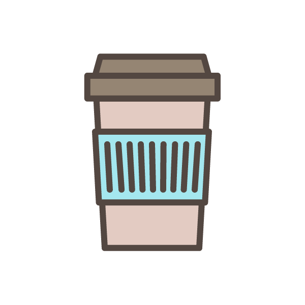 Coffee Set icons in Ai with Anne - image 5 - student project