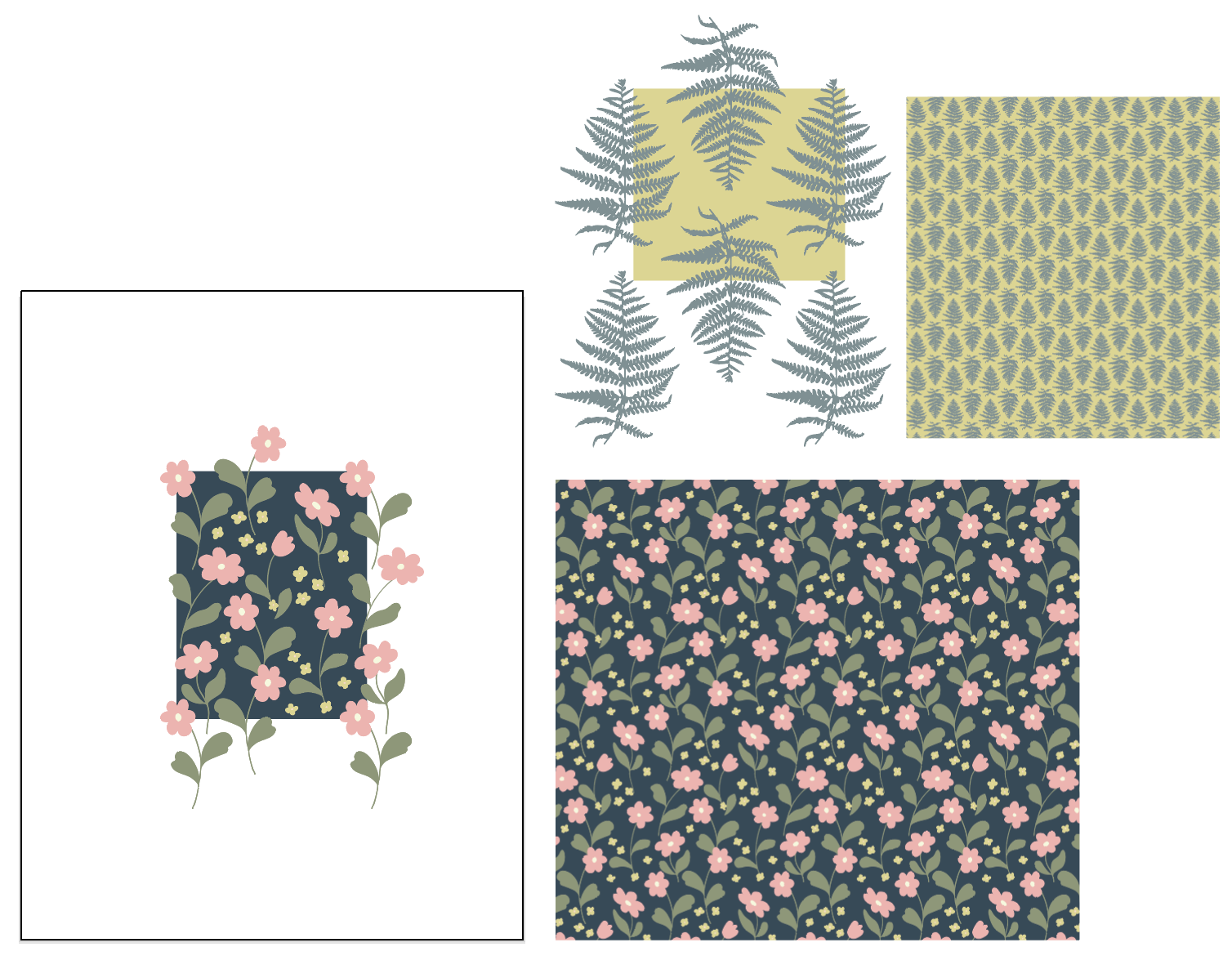 Designing Fabric with Bonnie Christine - image 1 - student project