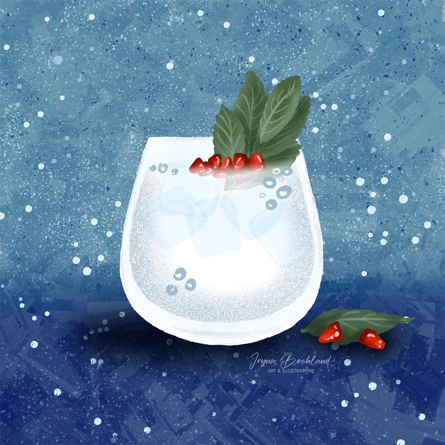 Minimalistic Christmas Cocktail with Maja - image 3 - student project