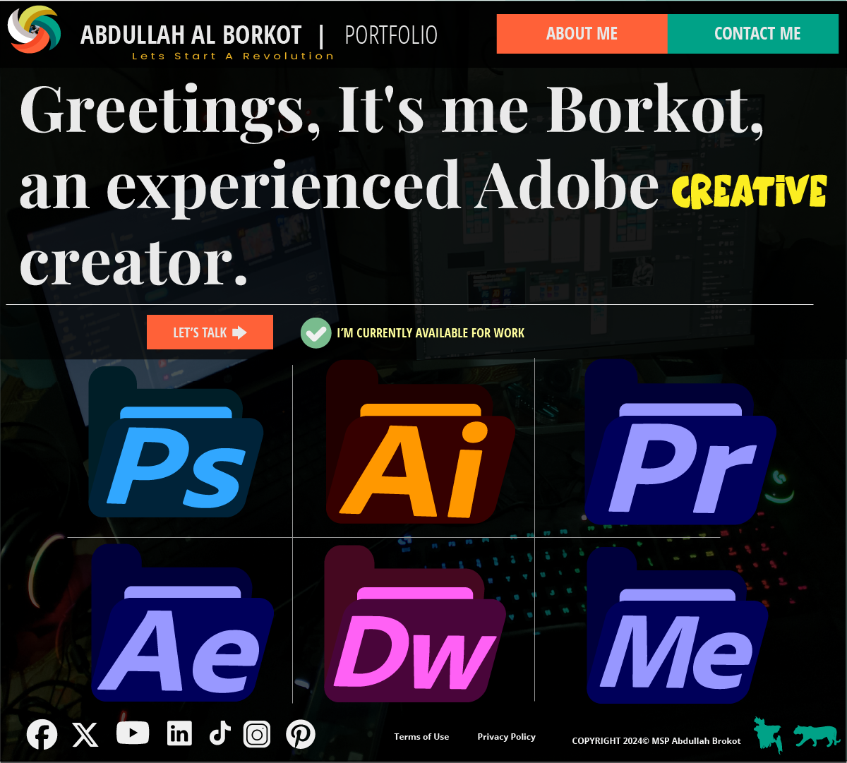 Class Project: Web Ui Design - Adobe Illustartor - image 1 - student project