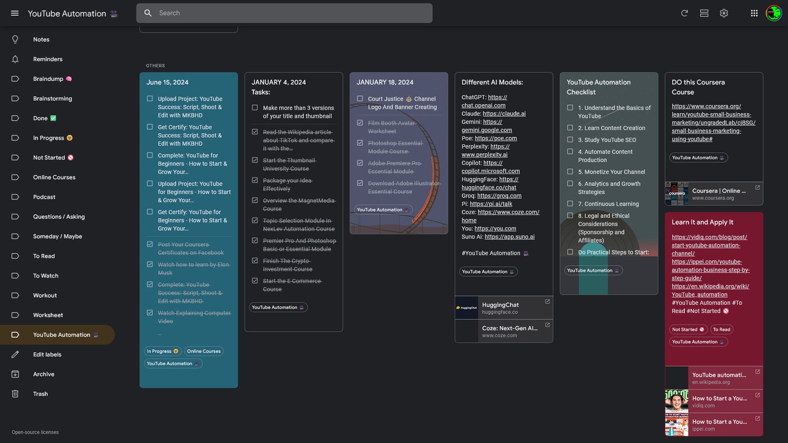 Google Keep Note Taking - Class Project - image 1 - student project