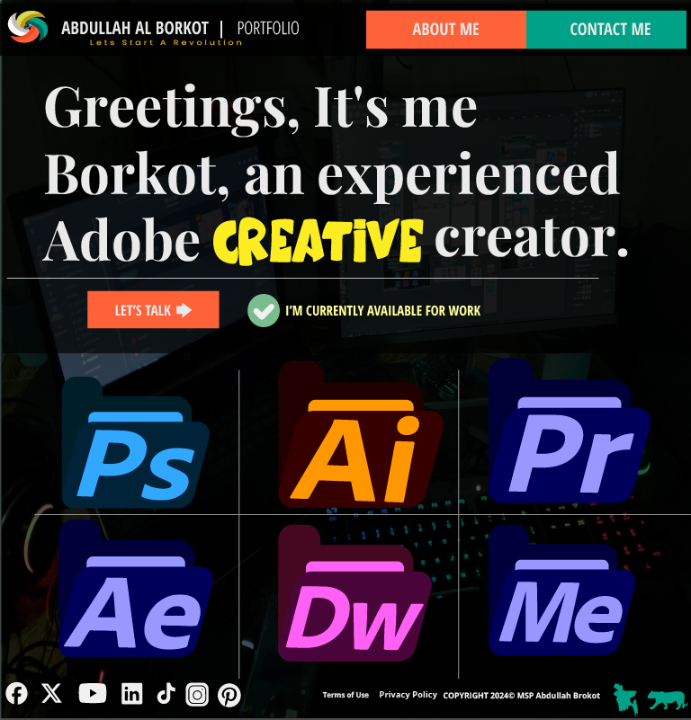 Class Project: Web Ui Design - Adobe Illustartor - image 2 - student project