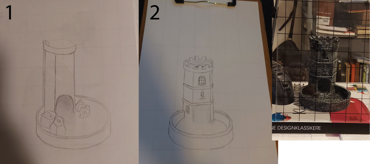2 Attempts at grid/viewfinder reference - image 1 - student project