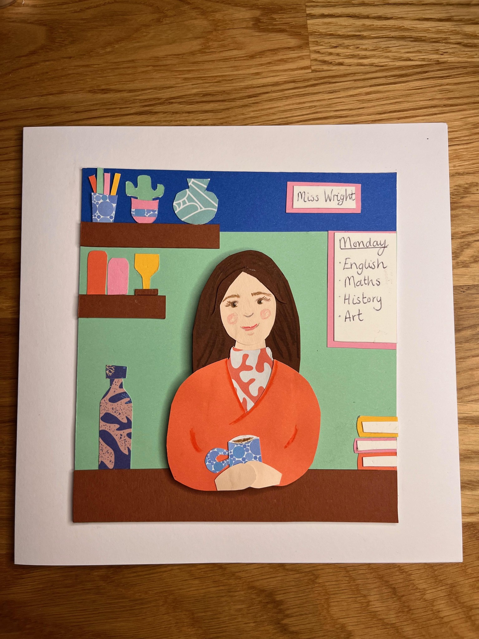 Teacher Thank You Cards - image 1 - student project