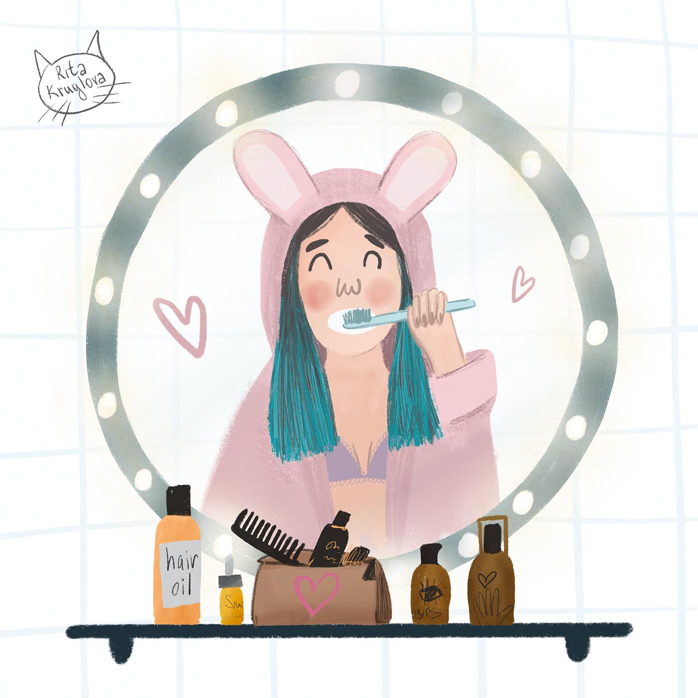 Hey! I am Rita and I Illustrator) - image 1 - student project