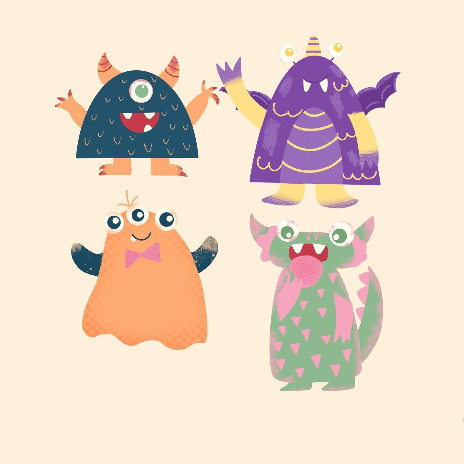 Cute Monsters - image 1 - student project