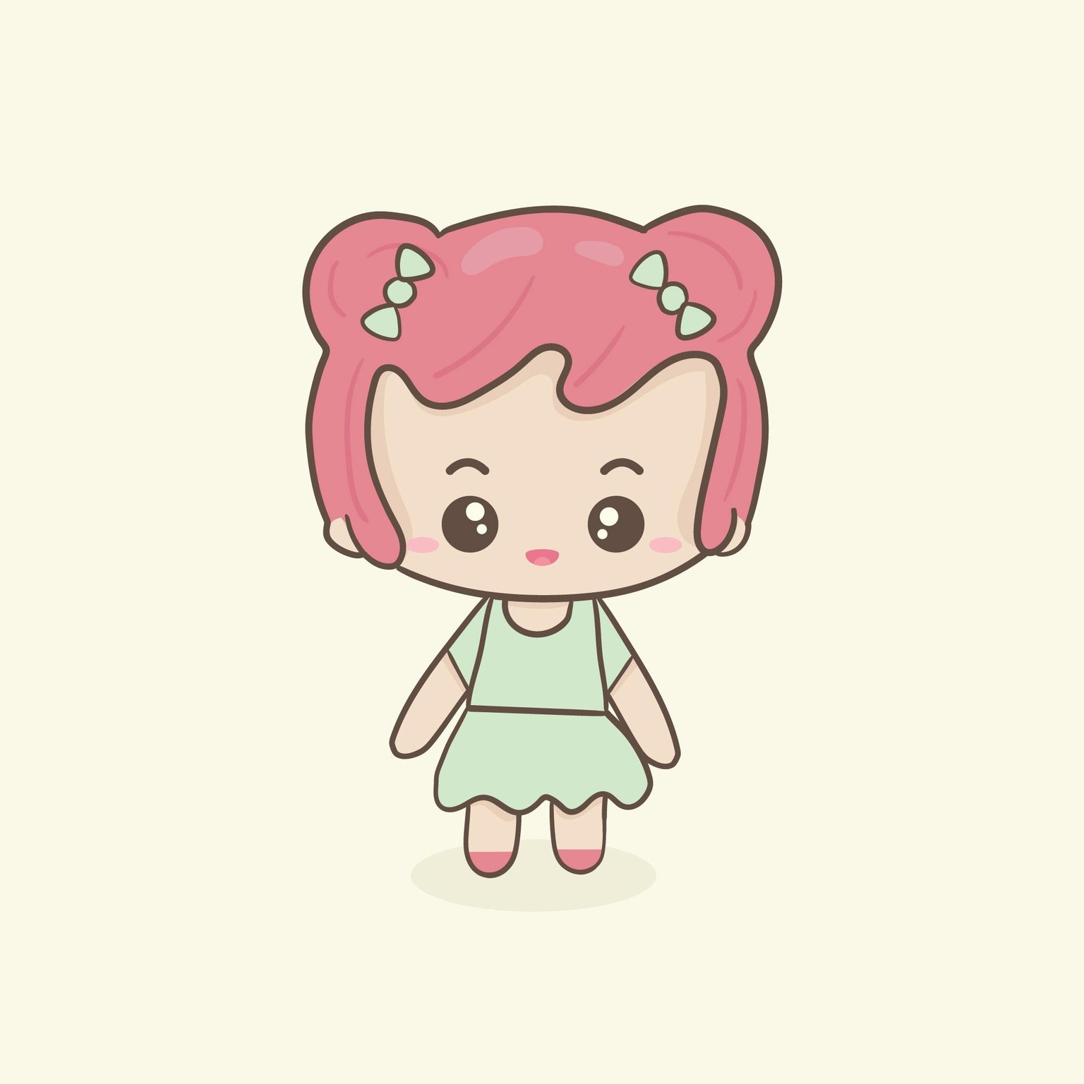 Cute Chibi Girl - image 1 - student project