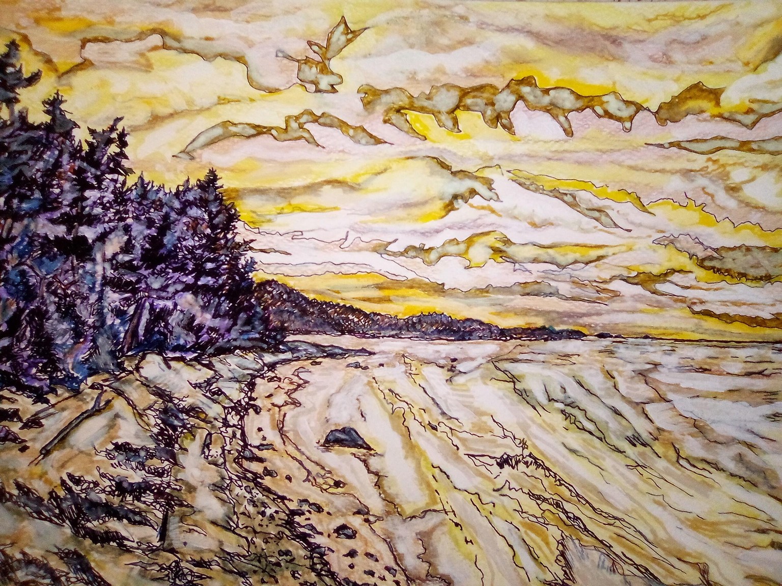 Tree illustration - image 1 - student project