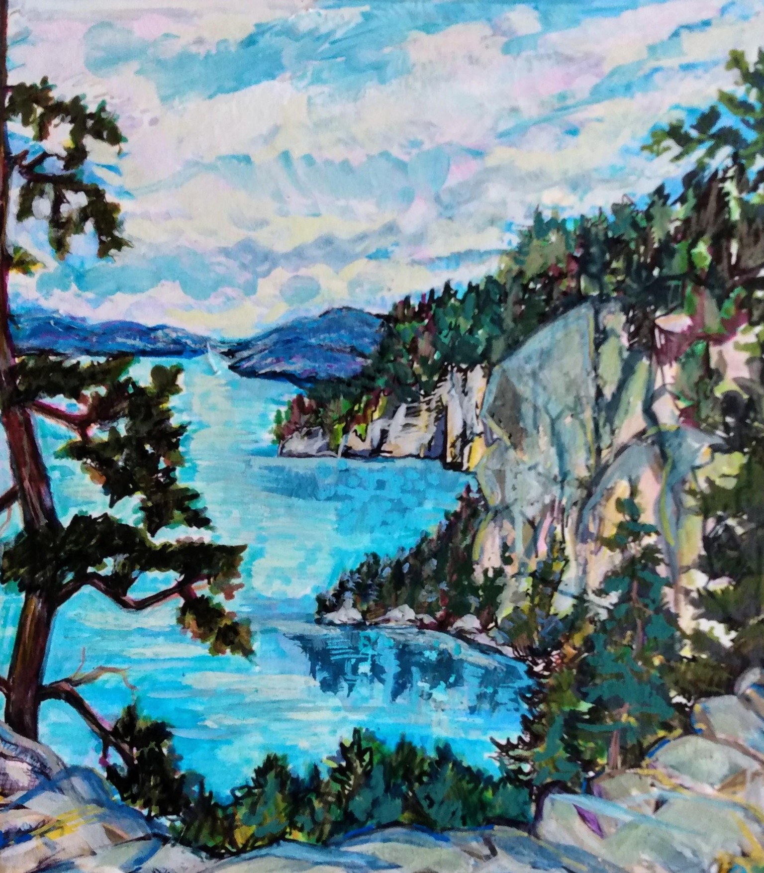 Palette knife exploration - image 3 - student project