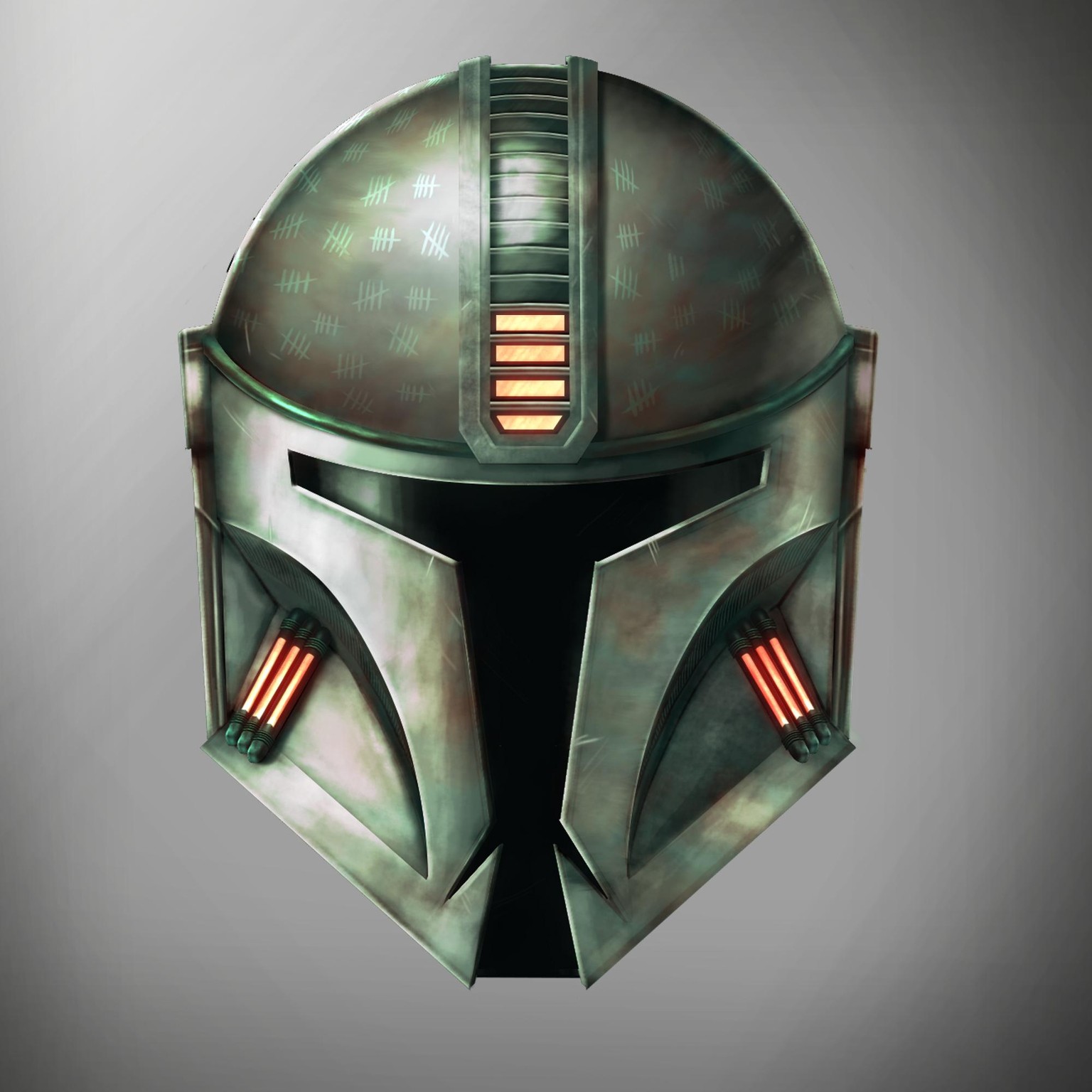 Mandalorian Helmet Concept - image 1 - student project