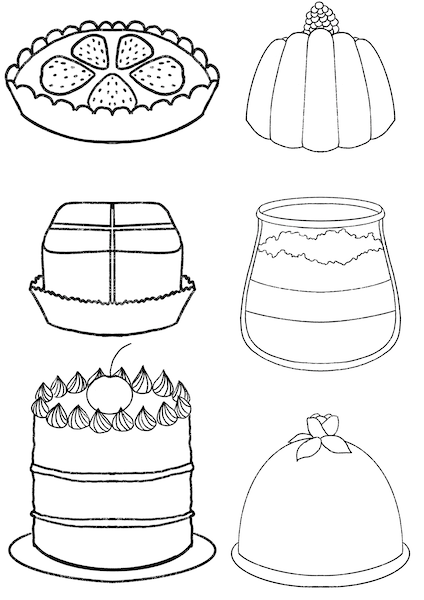Patisserie stickers - image 3 - student project