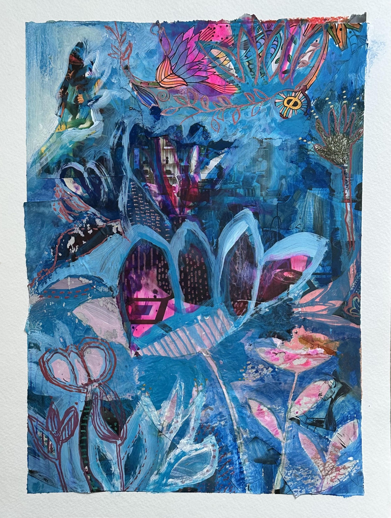 My abstract floral - image 1 - student project