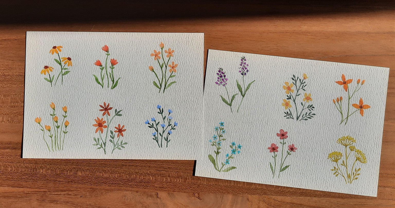 Tiny Flowers - image 1 - student project