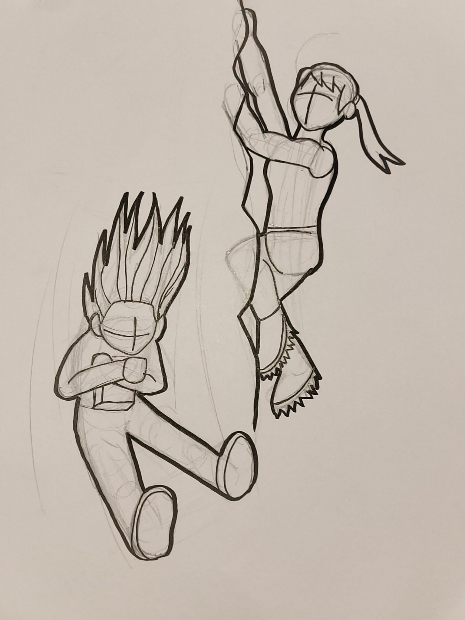 Soccer, MC and Fall poses - image 2 - student project