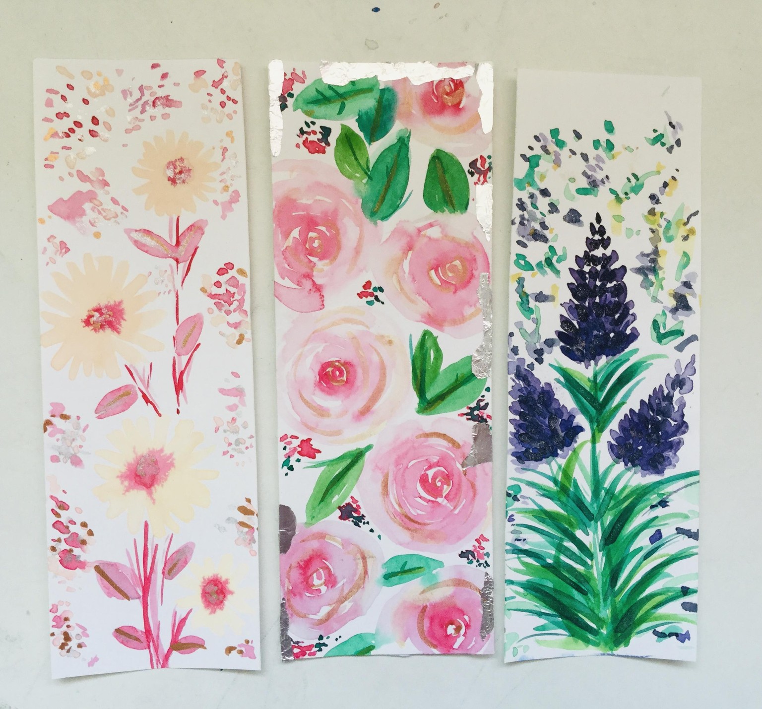 LOOSE WATERCOLOR FLORALS BY SAKI - image 1 - student project