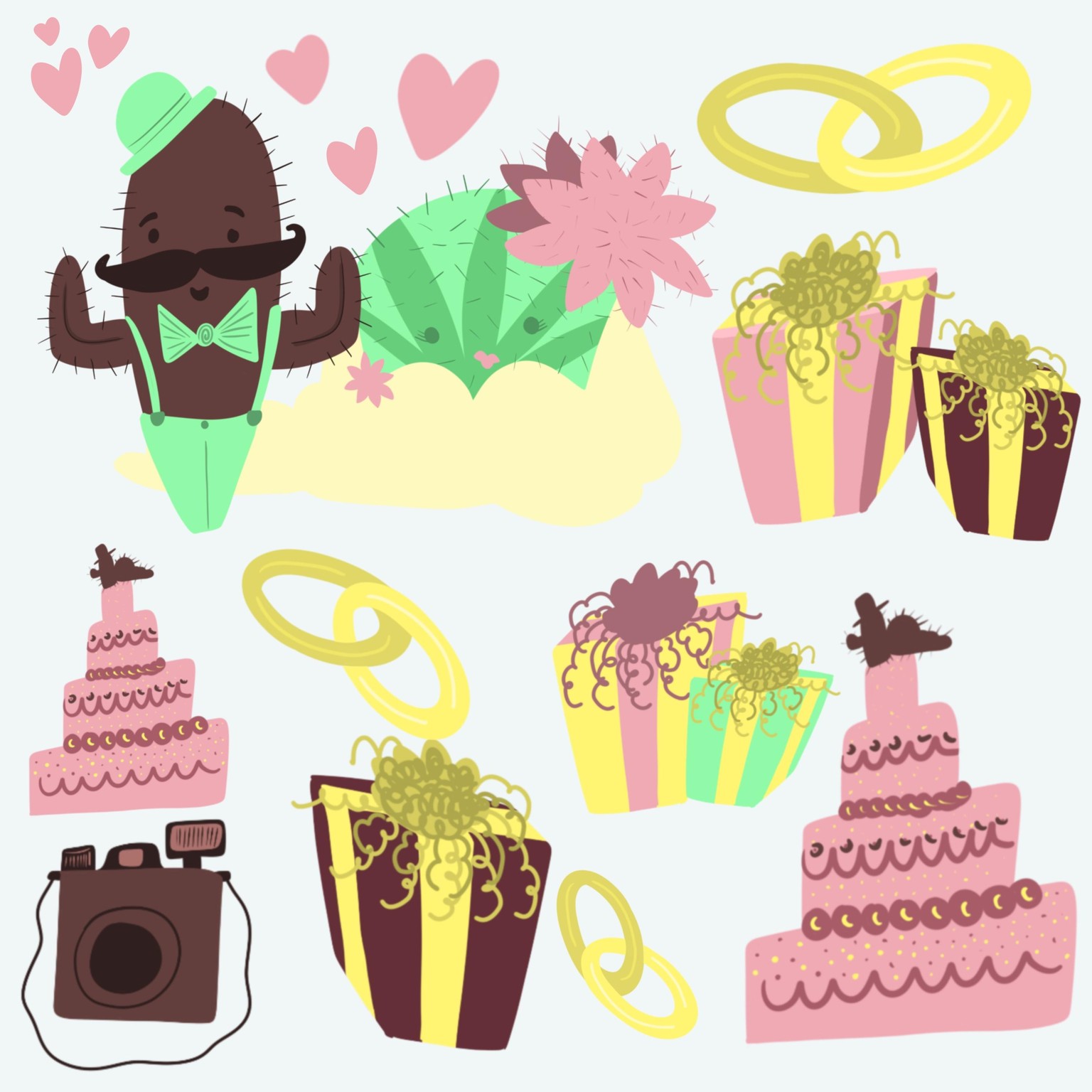 Cactus wedding - image 1 - student project