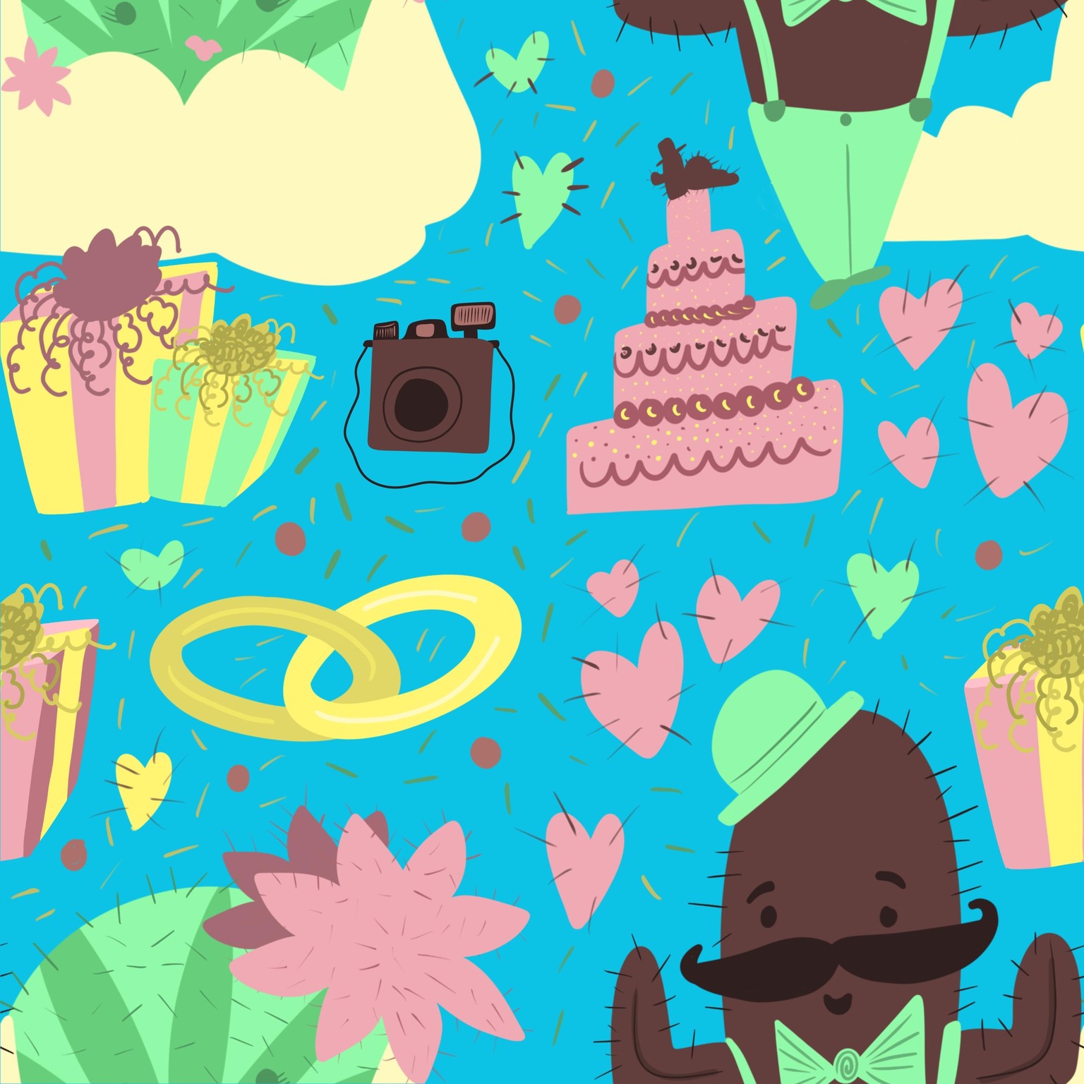 Cactus wedding - image 2 - student project