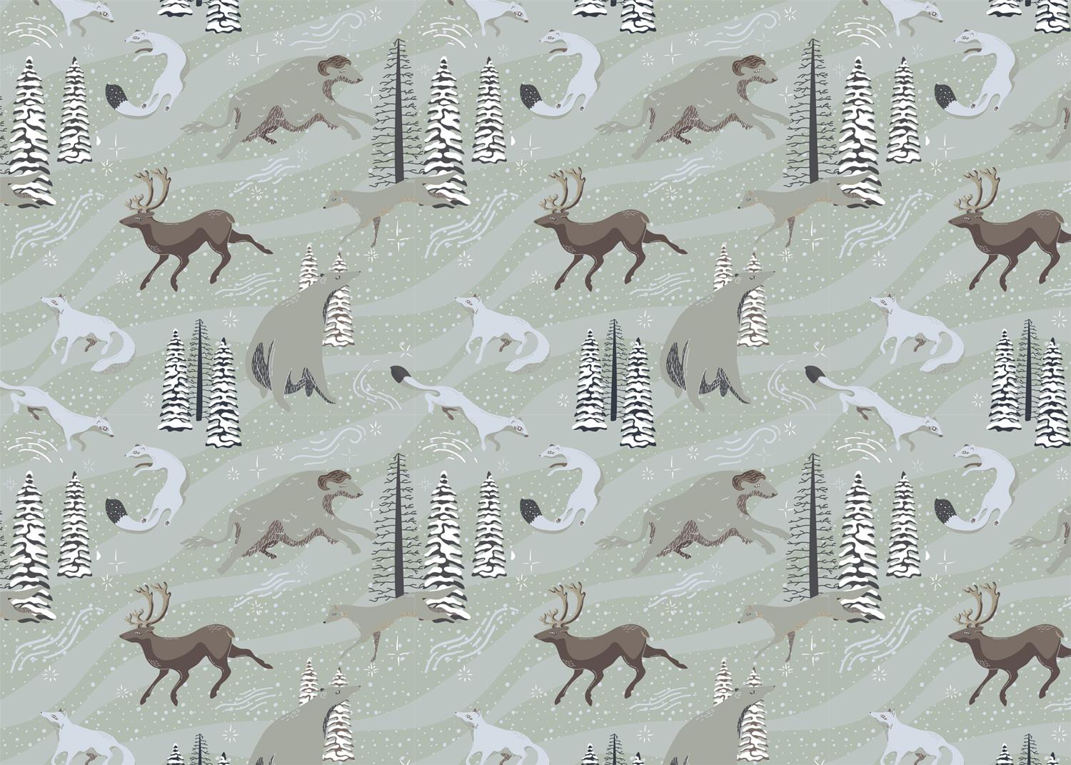 Arctic Winter - 5 Complex Pattern Techniques - image 10 - student project
