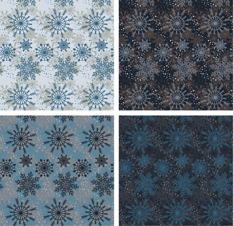 Arctic Winter - 5 Complex Pattern Techniques - image 15 - student project