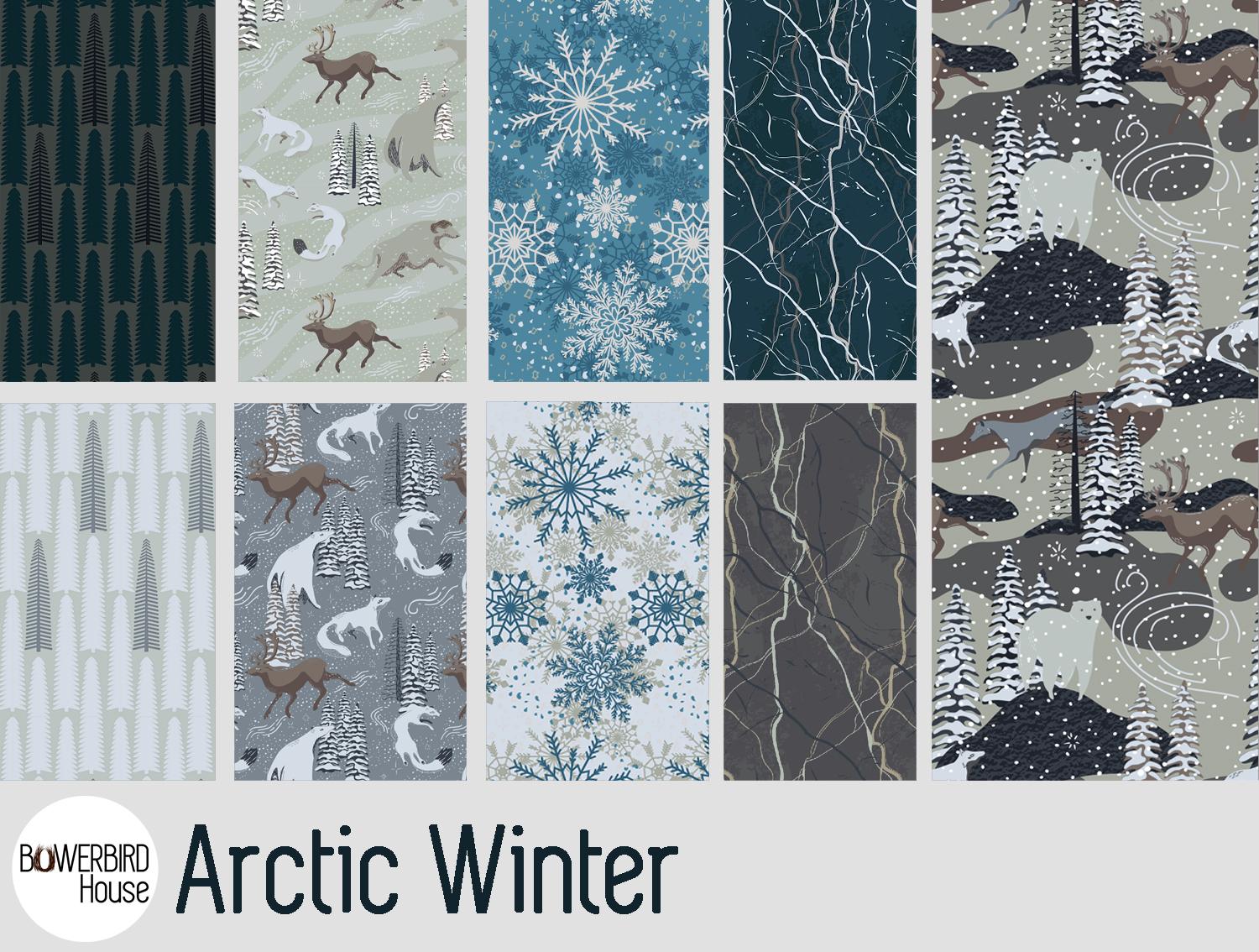 Arctic Winter - 5 Complex Pattern Techniques - image 25 - student project