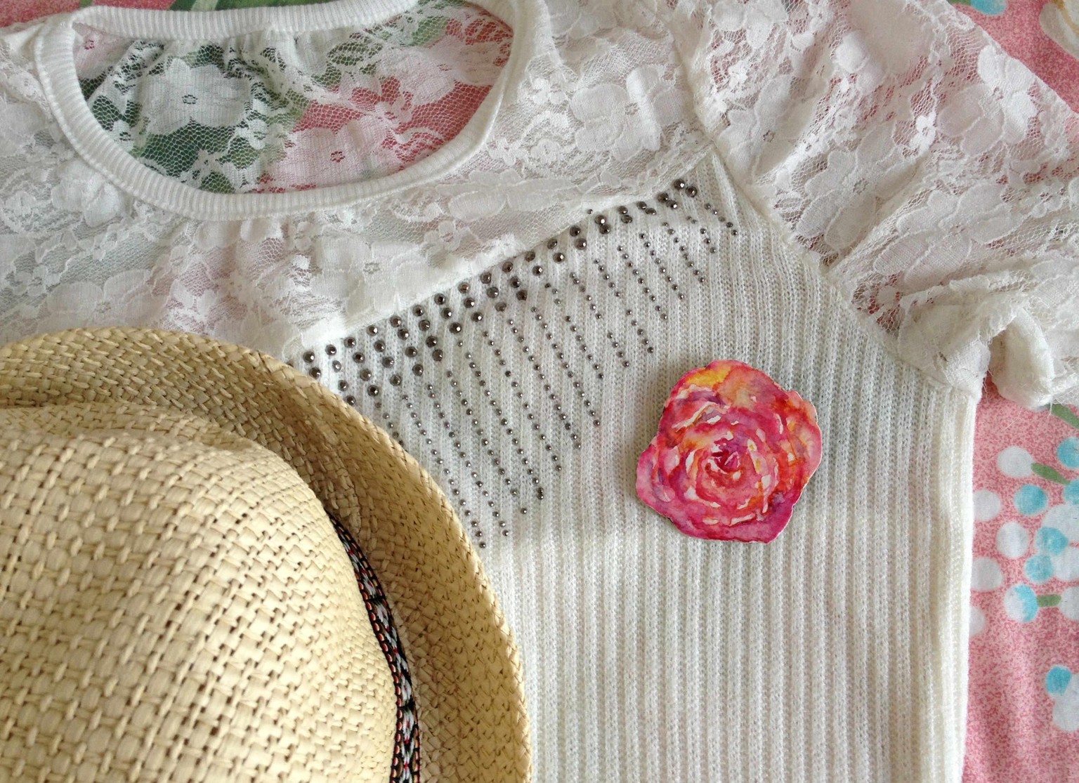 (Workshop) Paper Brooch - image 9 - student project