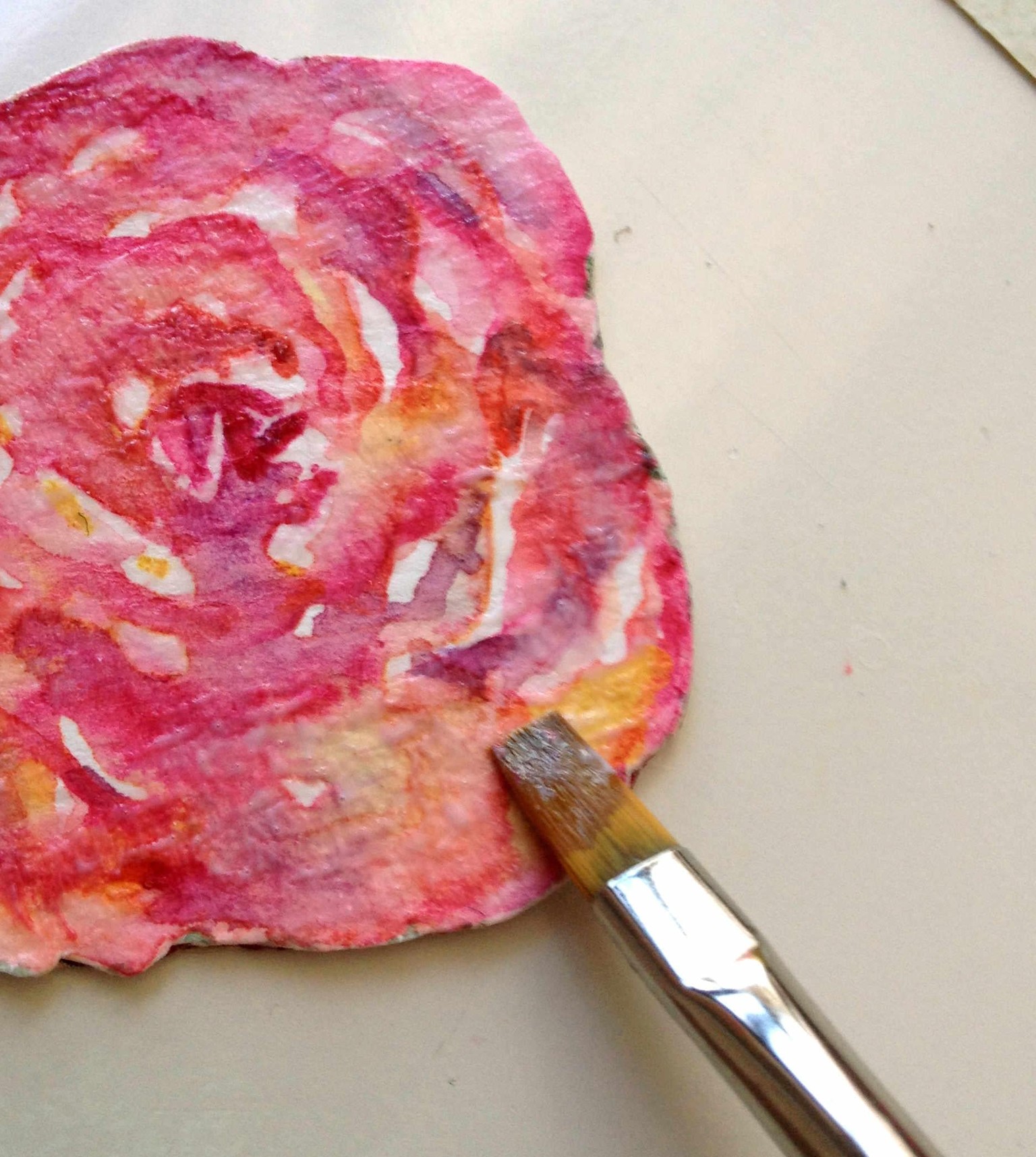 (Workshop) Paper Brooch - image 7 - student project