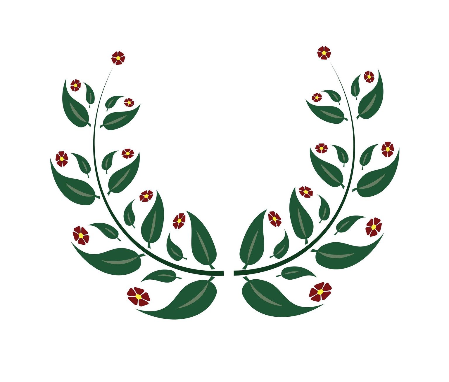 Wreath with flowers - image 1 - student project