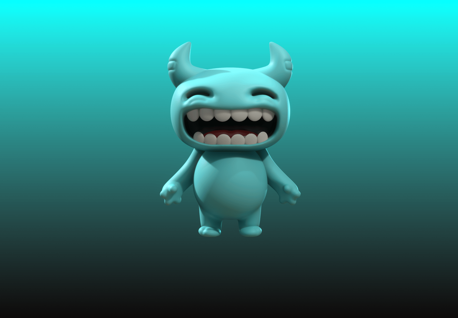 Blue Monster - image 1 - student project
