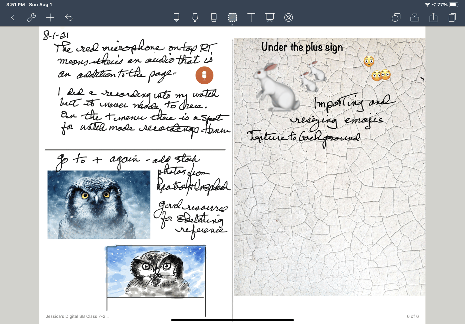Digital Class Notes - image 5 - student project
