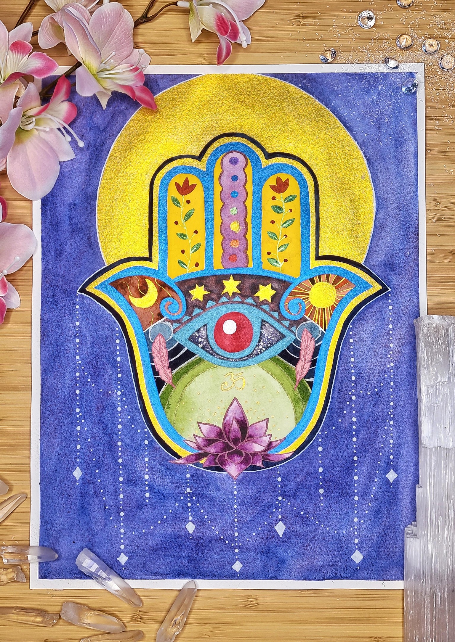 Hamsa hand - image 1 - student project