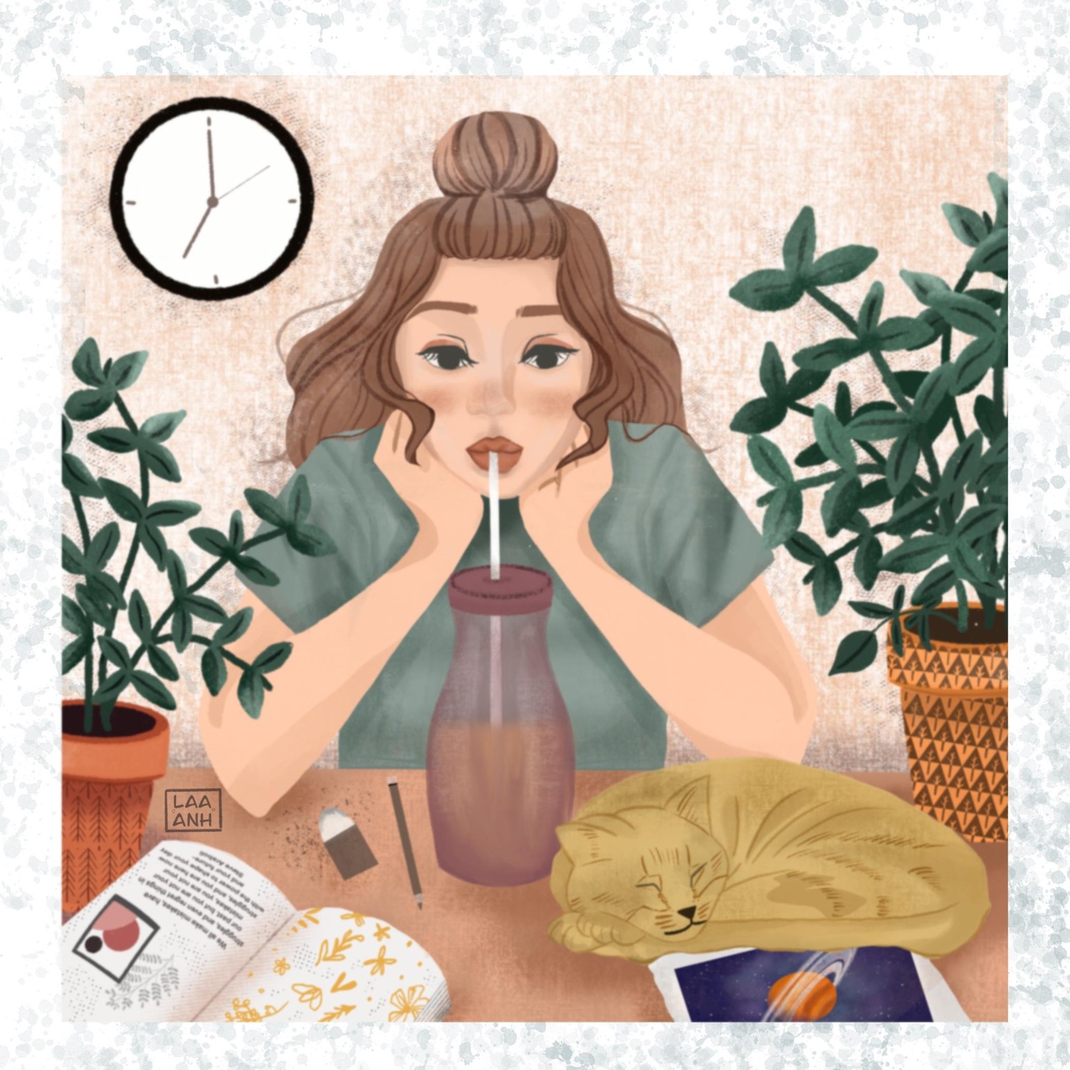 Peaceful Sunday with my pet - image 1 - student project