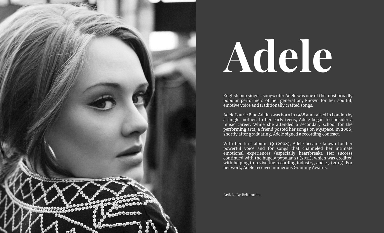 Selecting Typography Project - image 1 - student project